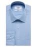 A101 Classic Fit Blue Easy Care Poplin Shirt 